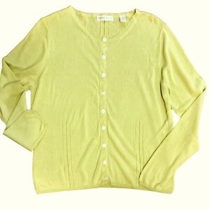 Valerie Separates Scalloped-Neck Cardigan